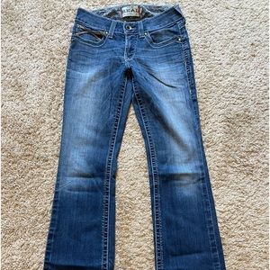 Ariat REAL denim bootcut jeans. Size 27R.